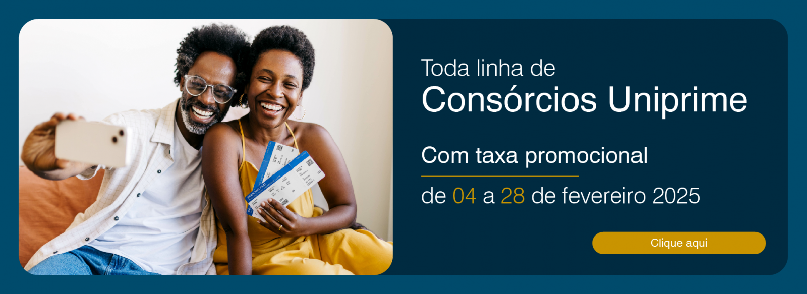 Consórcios em promoção